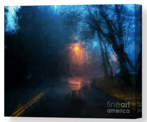 The Light Shines ...canvas