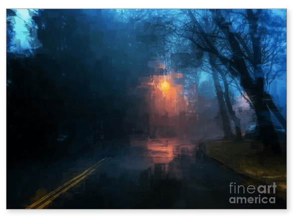 The Light Shines ...card